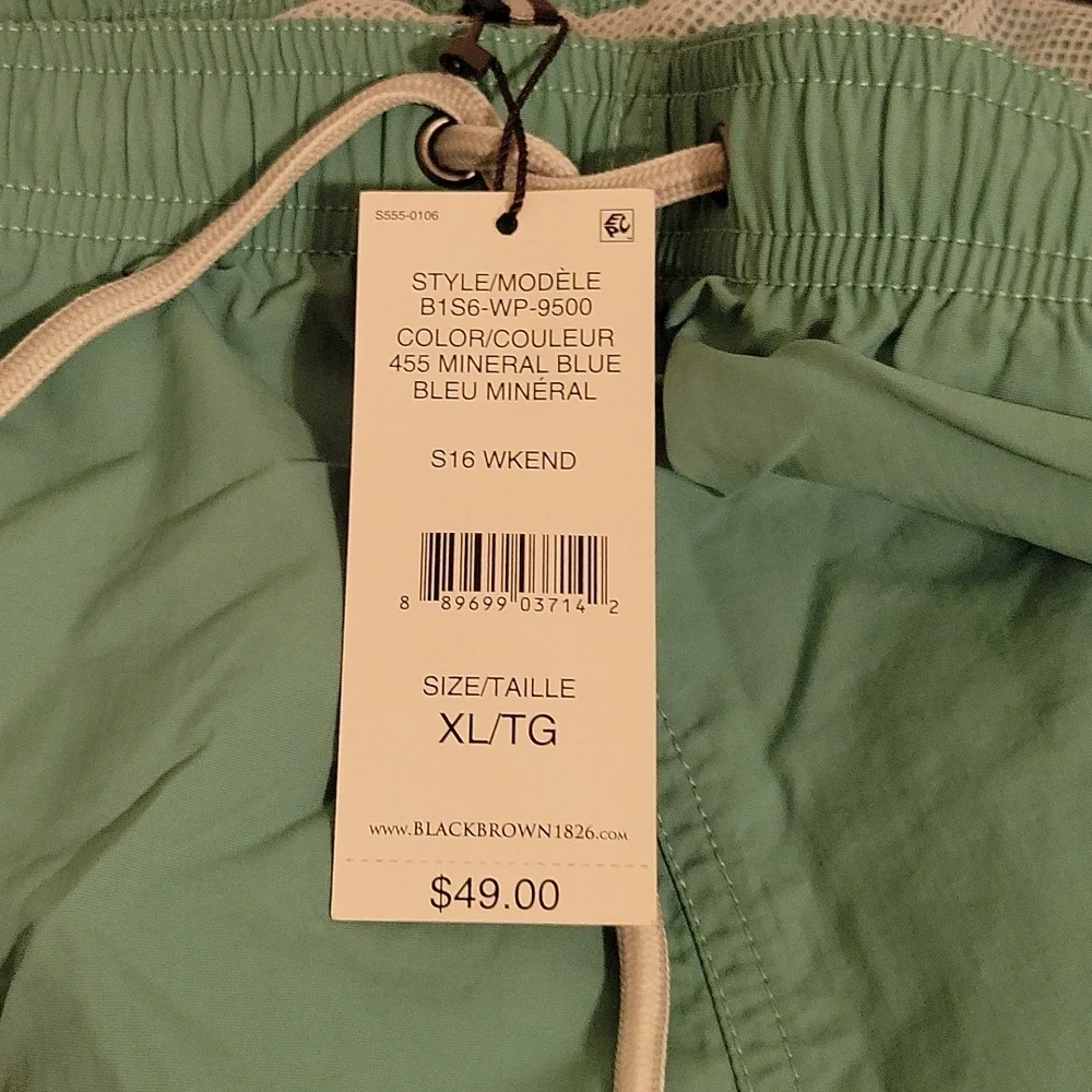 Swim Trunks Men's Teal New With Tag Size XL